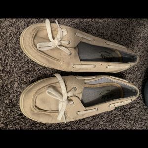 Tan Boat Shoes